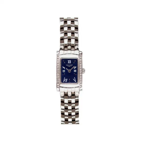 浪琴/Longines 戴绰维娜系列 16.00 X 20.40 MM 不锈钢 石英机芯 女表 L5.158.0.95.6