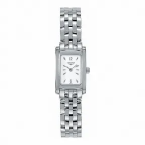 浪琴/Longines 黛绰维纳系列 石英 精钢 女表 L5.158.4.16.6