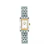浪琴/Longines 戴绰维娜系列 16.00 X 20.40 MM 钢/黄金 2N 石英机芯 女表 L5.158.5.28.6