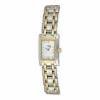 浪琴/Longines 黛绰维纳系列 石英 18K金 精钢 女表 L5.158.5.28.7