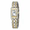 浪琴/Longines 黛绰维纳系列 石英 18K金 精钢 女表 L5.158.5.78.7