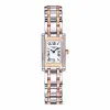 浪琴/Longines 黛绰维纳系列 石英 18K金 精钢 女表 L5.158.5.79.7