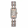 浪琴/Longines 黛绰维纳系列 石英 18K金 精钢 女表 L5.158.5.99.7
