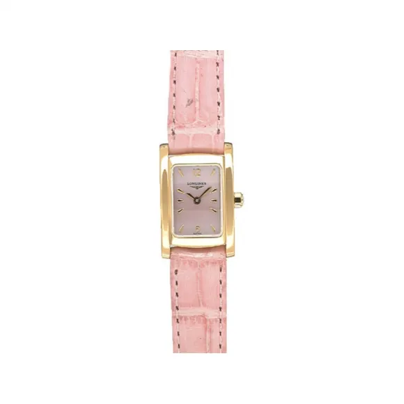 浪琴/Longines 戴绰维娜系列 16.00 X 20.40 MM 黄金2N 石英机芯 女表 L5.158.6.80.2