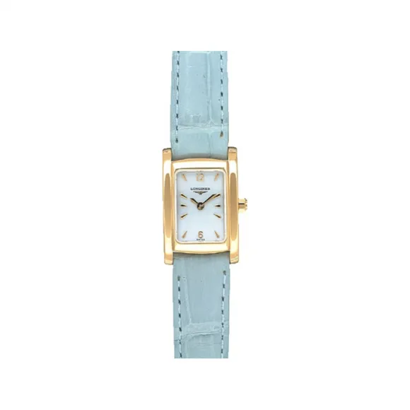 浪琴/Longines 戴绰维娜系列 16.00 X 20.40 MM 黄金2N 石英机芯 女表 L5.158.6.89.2