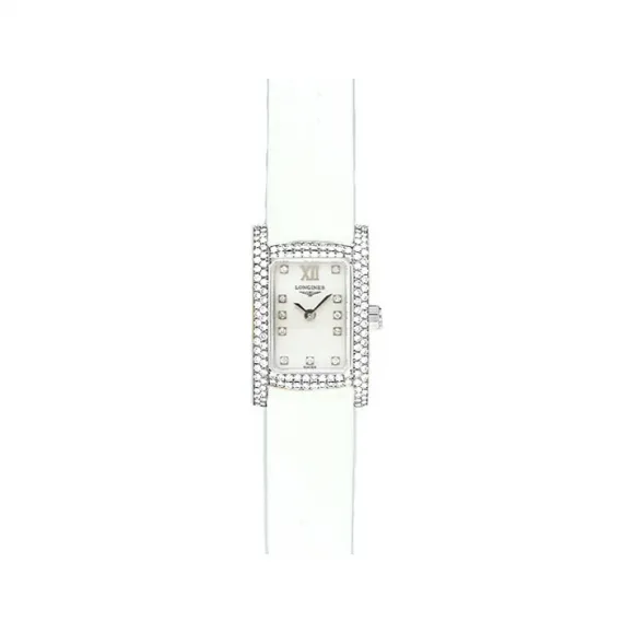 浪琴/Longines 戴绰维娜系列 16.00 X 20.40 MM 18K金 石英机芯 女表 L5.158.7.84.0