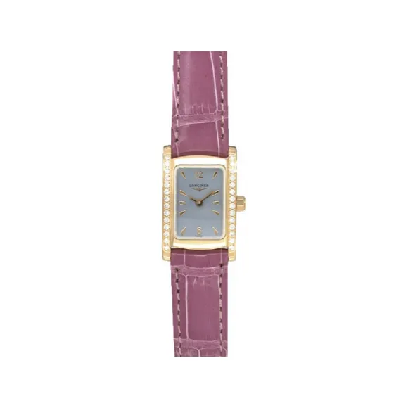 浪琴/Longines 戴绰维娜系列 16.00 X 20.40 MM 黄金2N 石英机芯 女表 L5.158.7.88.2