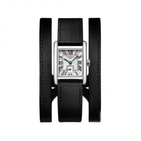 浪琴/Longines 迷你黛绰维纳系列 精钢 21.50 X 29.00 MM 石英机芯 女表 L5.200.4.71.0