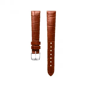 浪琴/Longines 半哑光金色 15.00 MM 小牛皮 表带 L682116130