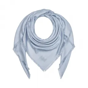 MCM 字母组合桑蚕丝及羊毛提花围巾 MEF9SMM01FB001