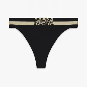 MCM  丁字裤 MFYASBM03BK00L