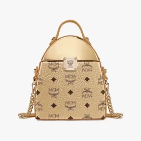 MCM Visetos Stark 推锁手拿包 MMRDSVE03T1001