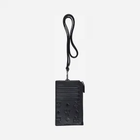 MCM Monogram皮革挂绳卡夹 MXA9AKL14BK001