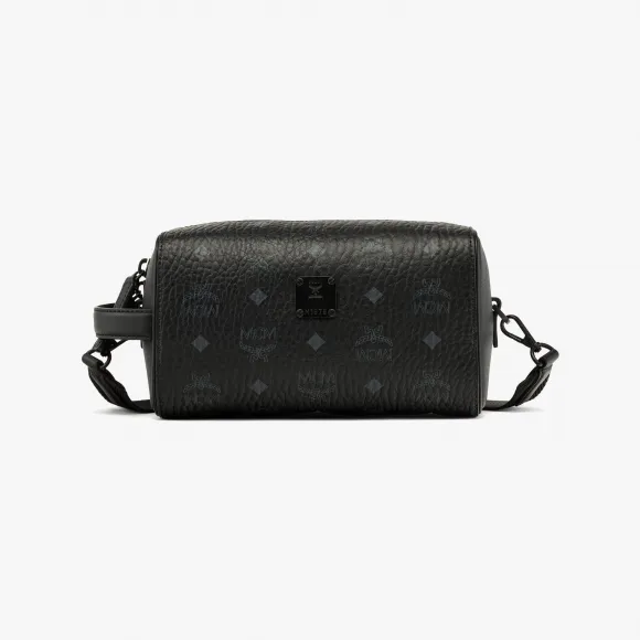 MCM Ottomar Visetos 化妆包 MXZDSTT03BK001