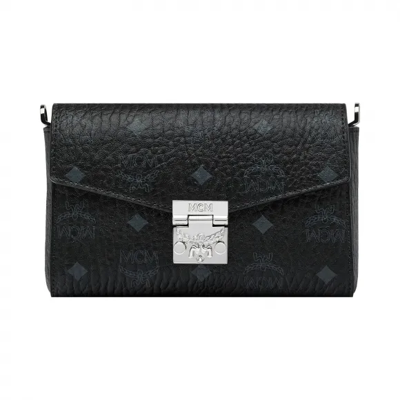 MCM Millie Flap Crossbody in Visetos MYZ9SME04BK001