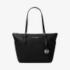 迈克高仕/Michael Kors Jet Set Saffiano 皮革顶部拉链托特包 30F2STTT8L-0001