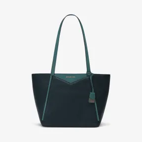 迈克高仕/Michael Kors 女士 Whitney 小号皮质托特包 30H8GWHT1L326