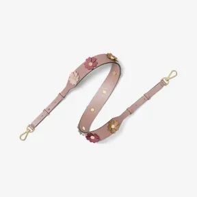 迈克高仕/Michael Kors Flora 立体镶花皮质肩带 30S7GG9N2L133