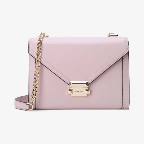 迈克高仕/Michael Kors Whitney 大号皮质单肩包 30T8GXIL3L187