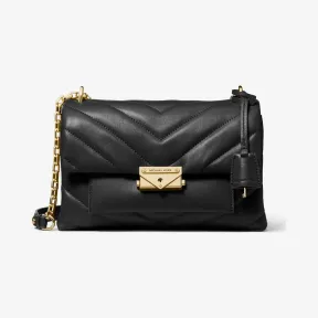 迈克高仕/Michael Kors 女士 Cece 中号绗缝皮质单肩包 30T9G0EL8L001