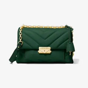 迈克高仕/Michael Kors 女士 Cece 中号绗缝皮质单肩包 30T9G0EL8L309