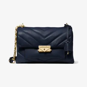 迈克高仕/Michael Kors 女士 Cece 中号绗缝皮质单肩包 30T9G0EL8L414