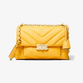 迈克高仕/Michael Kors 女士 Cece 中号绗缝皮质单肩包 30T9G0EL8L719