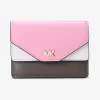 迈克高仕/Michael Kors 三色拼接皮质钱夹 32F8GF6D0T315