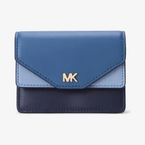 迈克高仕/Michael Kors 三色拼接皮质卡夹 32F8GF6D0T443