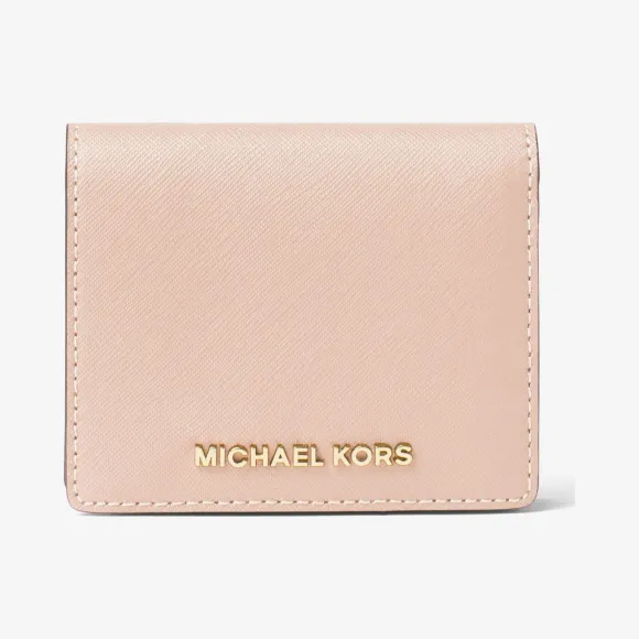 迈克高仕/Michael Kors Jet Set Travel 皮质翻盖名片夹 32T4GTVF2L187
