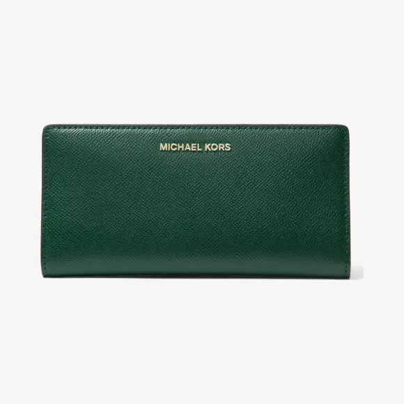 迈克高仕/Michael Kors 女士 Money Pieces 长款皮质拼色钱夹 32T8GF6D3T326