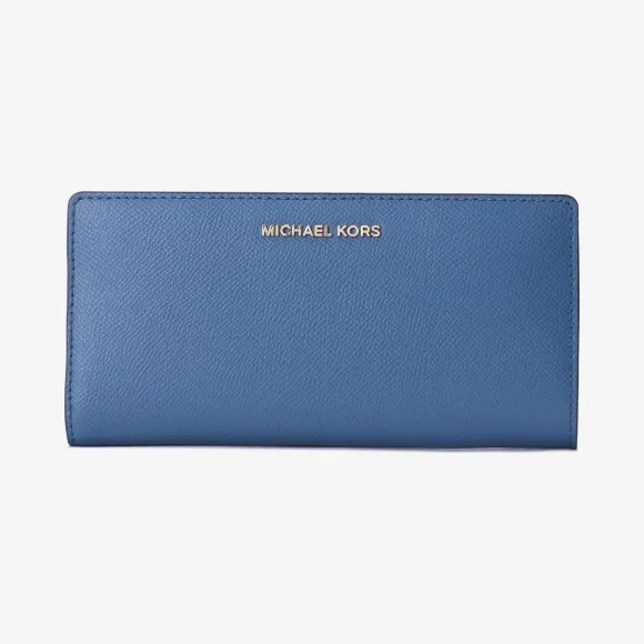 迈克高仕/Michael Kors Money Pieces 长款皮质拼色钱夹 32T8GF6D3T415