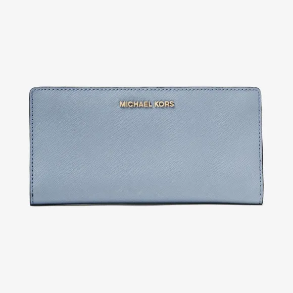 迈克高仕/Michael Kors 女士 Money Pieces 长款皮质拼色钱夹 32T8GF6D3T425