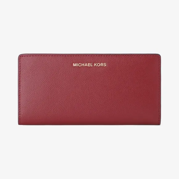 迈克高仕/Michael Kors 女士 Money Pieces 长款皮质拼色钱夹 32T8GF6D3T627