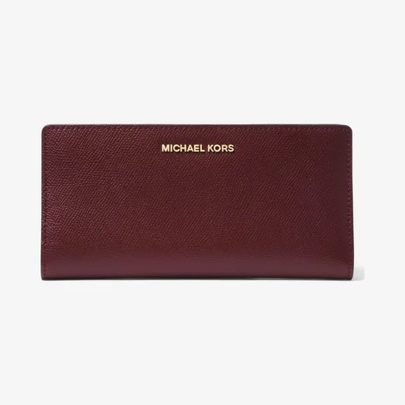 迈克高仕/Michael Kors Jet Set Travel 大号皮质卡夹包 32T8GF6D3T676