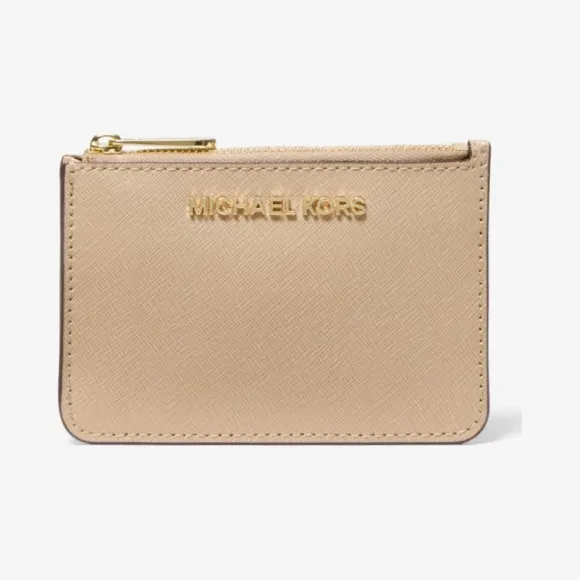 迈克高仕/Michael Kors Jet Set Travel 小号 Saffiano 皮革零钱包 35F7GTVU1L-0298
