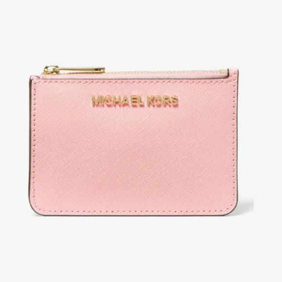 迈克高仕/Michael Kors Jet Set Travel 小号 Saffiano 皮革零钱包 35F7GTVU1L-0666