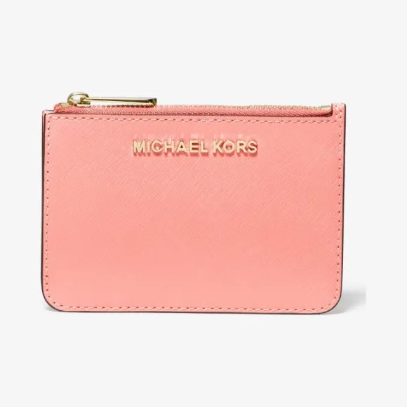 迈克高仕/Michael Kors Jet Set Travel 小号 Saffiano 皮革零钱包 35F7GTVU1L-1227