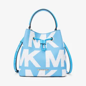 迈克高仕/Michael Kors  Suri 中号老花拼色水桶包 35T1GU2M8V951