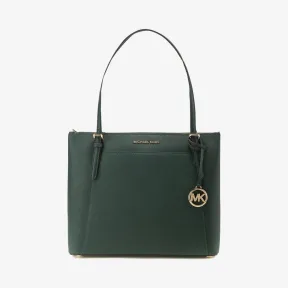 迈克高仕/Michael Kors  赛车绿 Ciara 大号皮质托特包