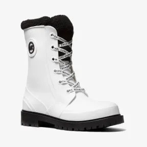 迈克高仕/Michael Kors Montaigne 人造羊毛皮衬里 PVC 雨靴 40F1MNFB8Q-2999