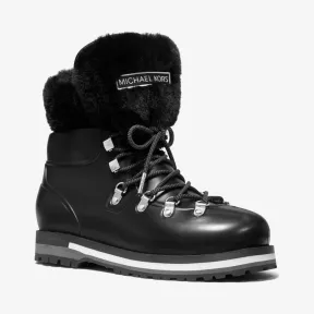 迈克高仕/Michael Kors Lanis PVC 和人造毛皮雨靴 40F9LAFE5Q-0001