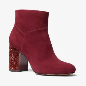 迈克高仕/Michael Kors Cher 小山羊皮中跟及踝靴 40R8CHME6S610