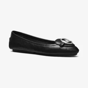 迈克高仕/Michael Kors Lillie 皮革莫卡辛鞋 40R9LIFP2L-0001