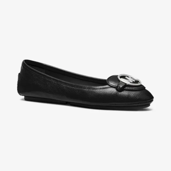 迈克高仕/Michael Kors Lillie 皮革莫卡辛鞋 40R9LIFP2L-0001