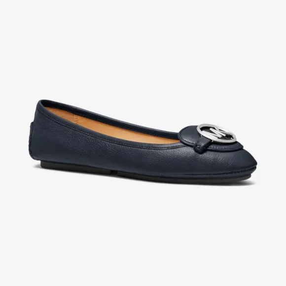 迈克高仕/Michael Kors Lillie 皮革莫卡辛鞋 40R9LIFP2L-1587