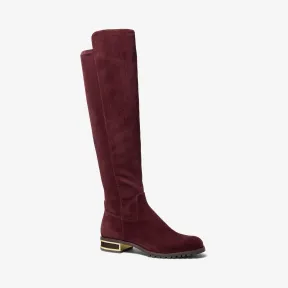 迈克高仕/Michael Kors Alicia 仿麂皮过膝靴 49F1ACFB5S-1610