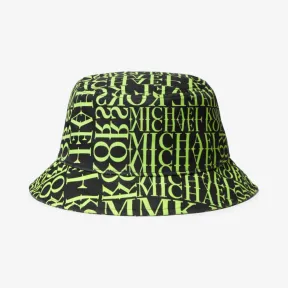 迈克高仕/Michael Kors Zeitungsoptik 中的 Fischerhut mit 徽标 537888-0937
