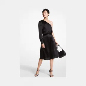 迈克高仕/Michael Kors 缎面吊带裙 MF1704L1B0-0001
