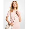 迈克高仕/Michael Kors 休闲针织短袖 女士 粉色 短袖 MH1604L5KZ696
